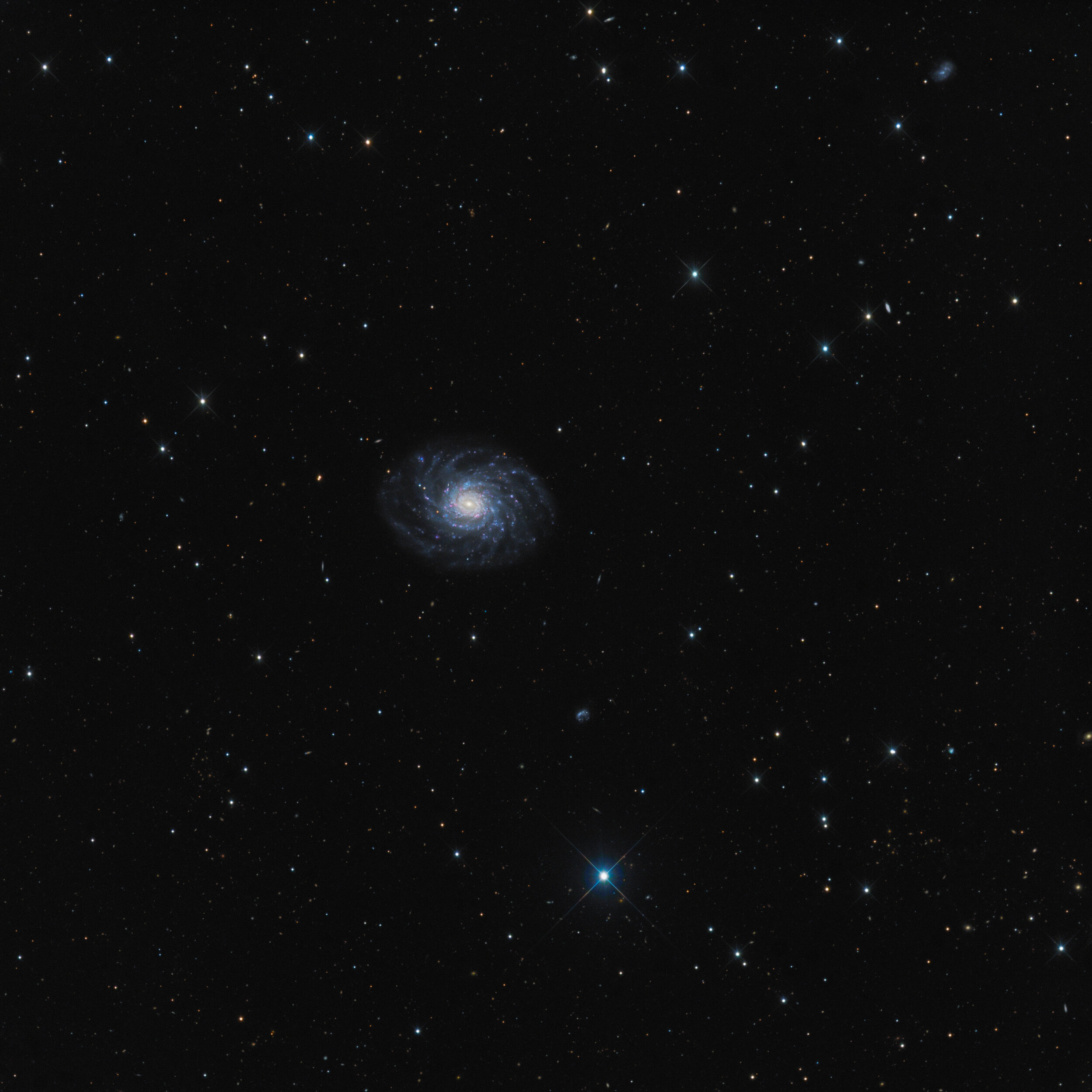 NGC 3486 in Leo Minor Astrophotography Martin Rusterholz