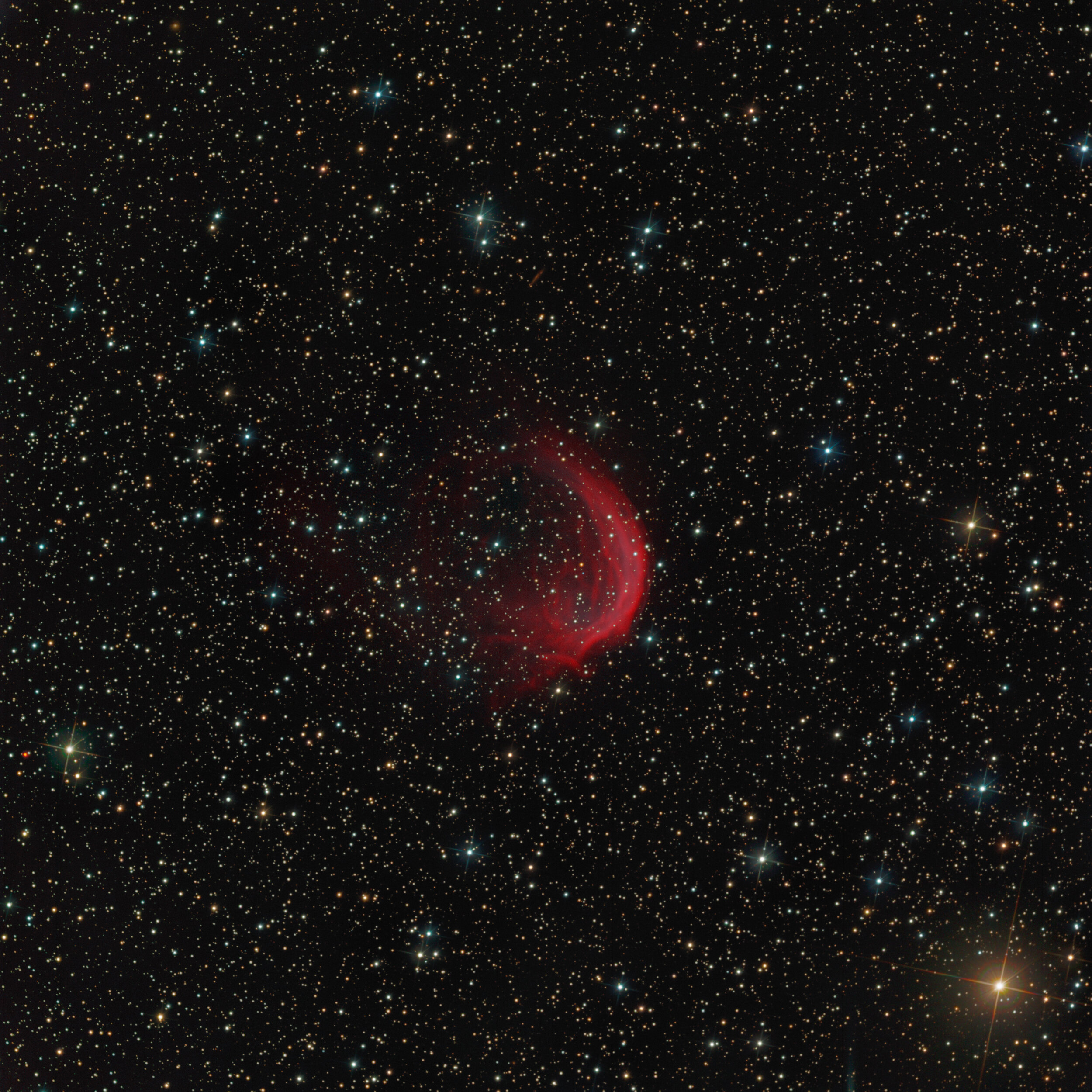 Sh2-188 in Cassiopeia - Astrophotography - Martin Rusterholz