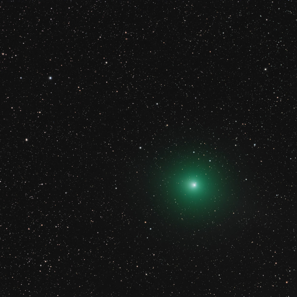 Comet 46P/Wirtanen Astrophotography Martin Rusterholz