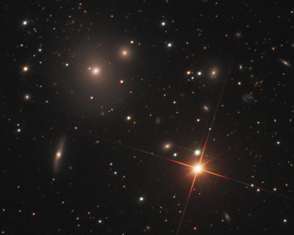 NGC 507 Galaxy Group in Pisces