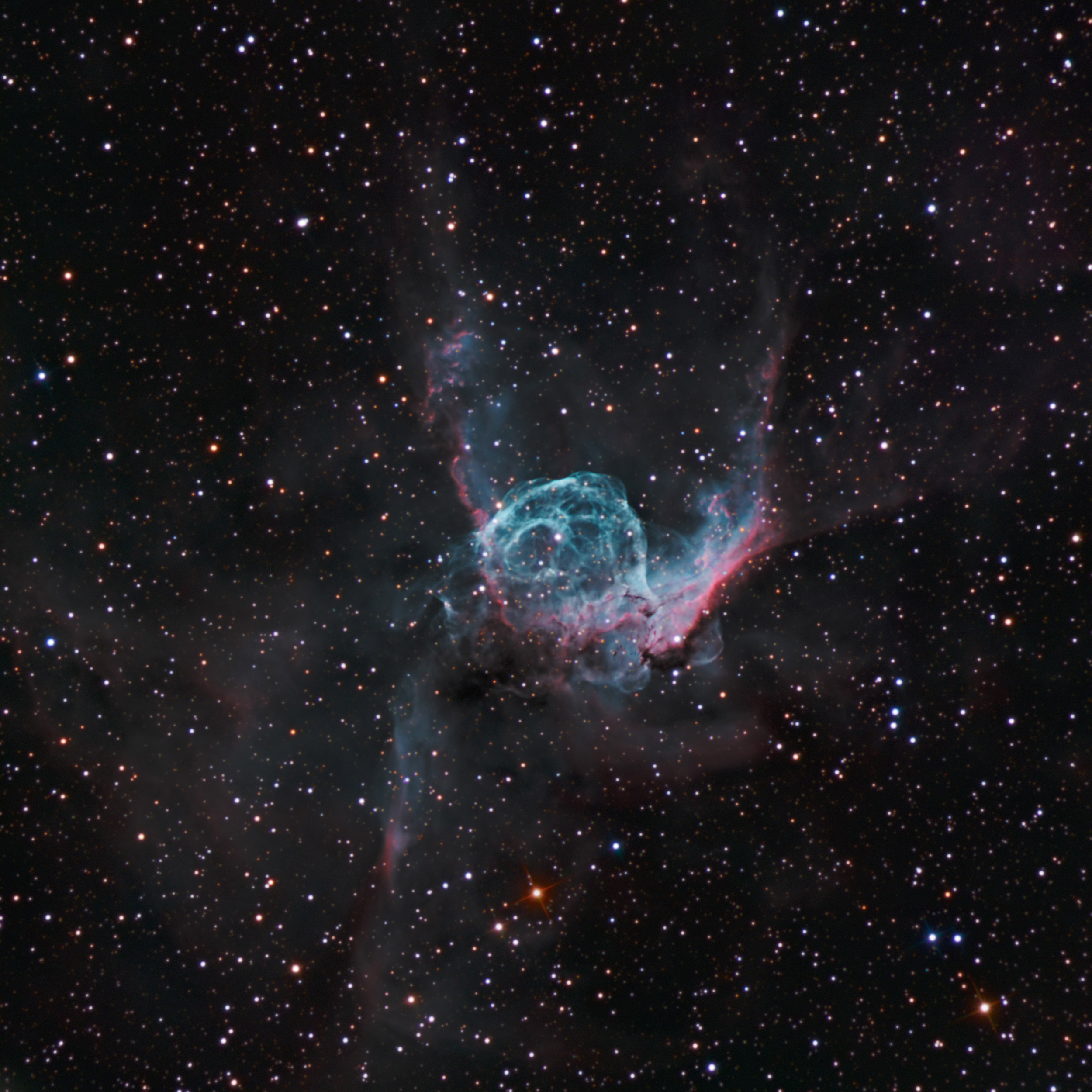 Thor's Helmet (NGC 2359) - Astrophotography Martin Rusterholz
