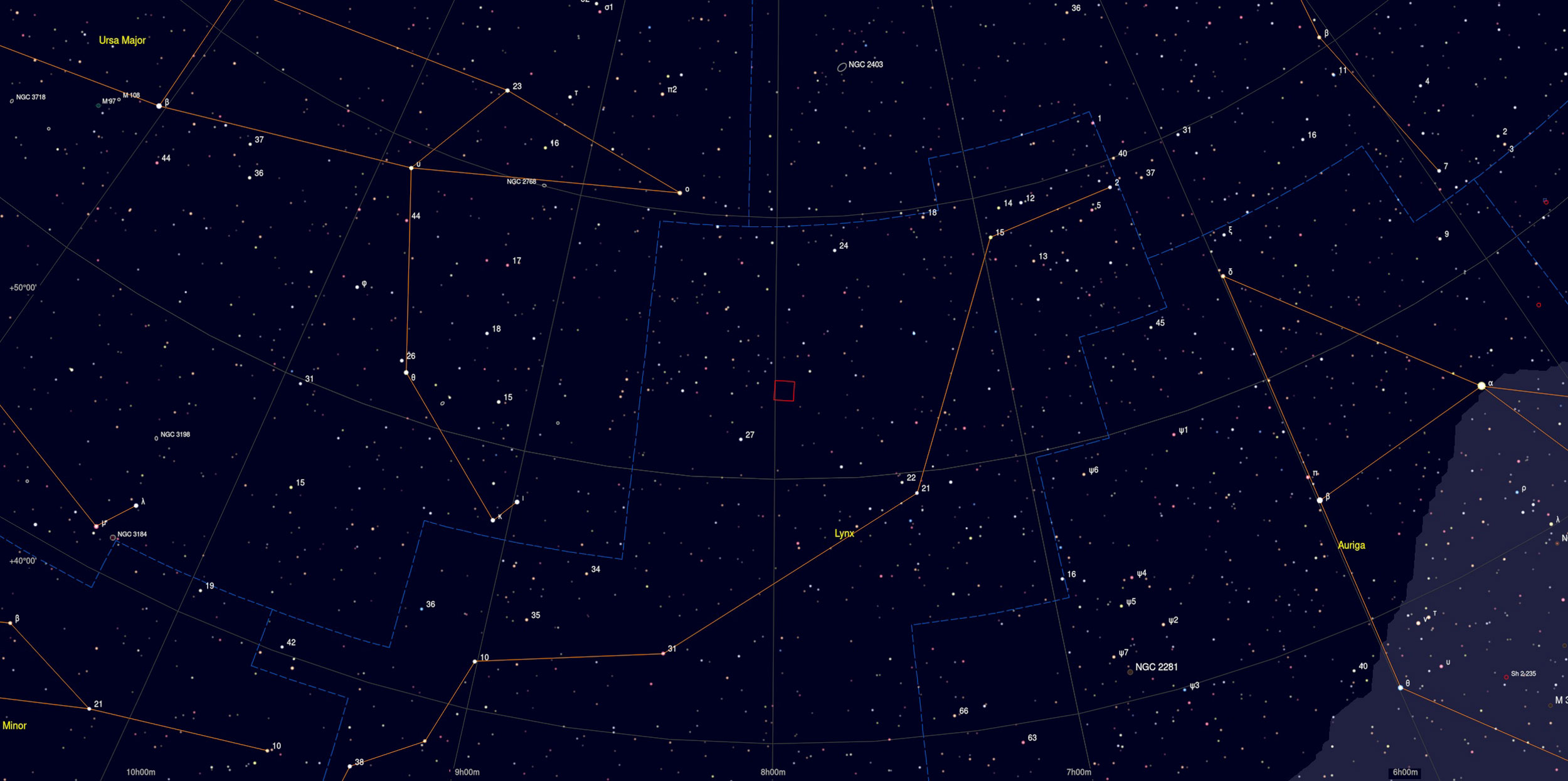 PK 164 Sky Chart - Astrophotography Martin Rusterholz