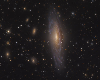 NGC 7331 and Stephan’s Quintet