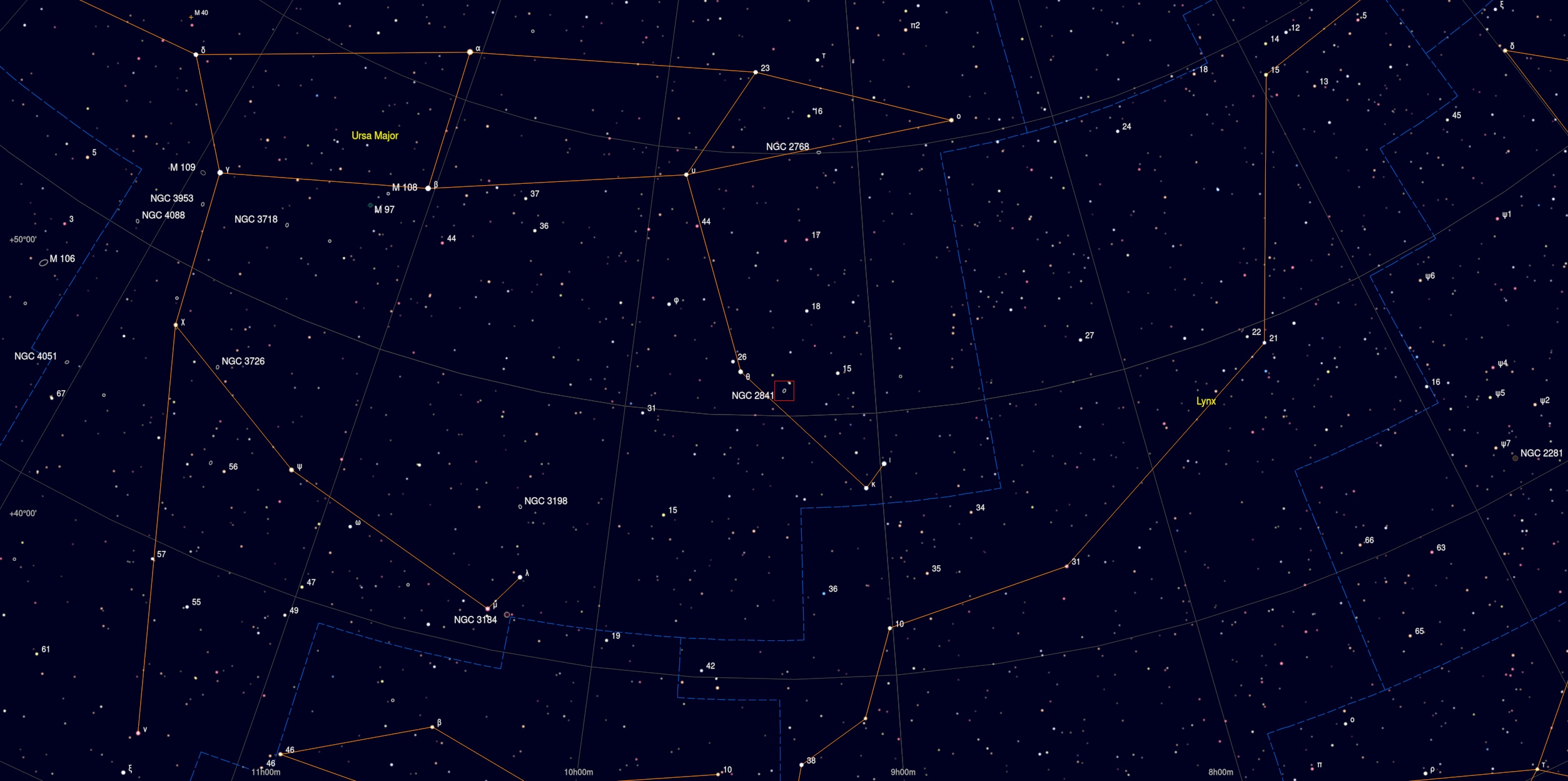 NGC 2841 in Ursa Major Astrophotography Martin Rusterholz