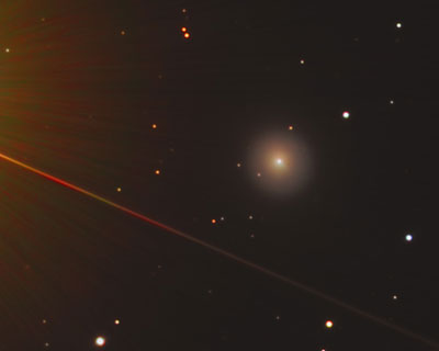 Mir­ach’s Ghost (NGC 404)