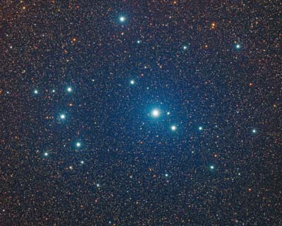 South­ern Plei­ades (IC 2602)